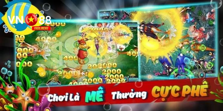 ban ca tien vn88 1 Ưu điểm nổi trội của bắn cá Tiên
